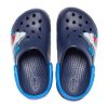 Crocs (PS) Αστεία μοτίβο καρχαρία Αθλητικά ίσια τακούνια εξωτερικού χώρου, βαθύ μπλε πέδιλα 207070-410 Crocs (PS) Αστεία μοτίβο καρχαρία Αθλητικά ίσια τακούνια εξωτερικού χώρου, βαθύ μπλε πέδιλα 207070-410