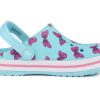 Crocs (PS) 4 Εκτύπωση Outdoor Flat Heel Beach Sports Blue σανδάλια 206178-4O9