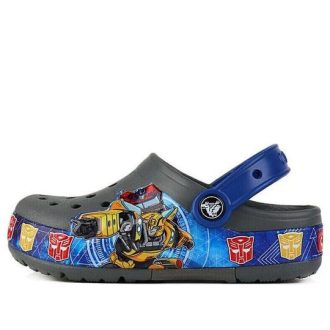 Crocs (PS) CFL Transformers Bnd Lt Slate Graffiti Outdoor Casual Grey σανδάλια 205501-0DA