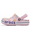 Crocs (PS) Classic Clog πολύχρωμο παπούτσι ροζ 207020-6GD Crocs (PS) Classic Clog πολύχρωμο παπούτσι ροζ 207020-6GD