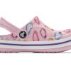 Crocs (PS) Classic Clog πολύχρωμο παπούτσι ροζ 207020-6GD Crocs (PS) Classic Clog πολύχρωμο παπούτσι ροζ 207020-6GD