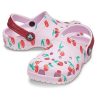 Crocs (PS) Classic clog Εκτύπωση φρούτων Κομψά αθλητικά ροζ σανδάλια 207150-6GD Crocs (PS) Classic clog Εκτύπωση φρούτων Κομψά αθλητικά ροζ σανδάλια 207150-6GD