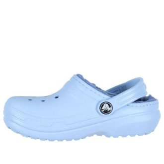 Crocs (PS) Classic Lined Clog “Blue” 207010-4NS