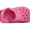 Μινιμαλιστικά αθλητικά ροζ σανδάλια Crocs (PS) Crocband Bold Logo για εξωτερικούς χώρους με επίπεδη τακούνι Μινιμαλιστικά αθλητικά ροζ σανδάλια Crocs (PS) Crocband Bold Logo για εξωτερικούς χώρους με επίπεδη τακούνι