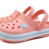 Crocs (PS) Crocband Outdoor Casual Pink Sandals 204537-7H5 Crocs (PS) Crocband Outdoor Casual Pink Sandals 204537-7H5