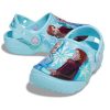 Crocs (PS) Frozen Printing Outdoor Flat Heel Sports Blue Sindals 207078-4O9