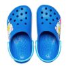 Crocs (PS) Funny Shark Small Crocs Outdoor Flat Heel Beach Sports Blue Sindals 206704-4JL