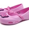 Crocs (PS) Lina Flat μικρά casual ροζ σανδάλια 205040-6I2 Crocs (PS) Lina Flat μικρά casual ροζ σανδάλια 205040-6I2