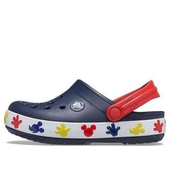 Crocs (PS) Mickey Outdoor Flat Heel Sports Deep Blue πέδιλα 207077-410