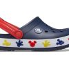 Crocs (PS) Mickey Outdoor Flat Heel Sports Deep Blue πέδιλα 207077-410