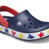 Crocs (PS) Mickey Outdoor Flat Heel Sports Deep Blue πέδιλα 207077-410