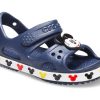 Crocs (PS) Αστεία Mickey Velcro Outdoor Open Toe Flat Heel Sports Deep Blue Sindals 206171-410 Crocs (PS) Αστεία Mickey Velcro Outdoor Open Toe Flat Heel Sports Deep Blue Sindals 206171-410