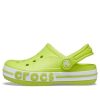Crocs (PS) Outdoor Flat Heel Beach Sports Green Sindals 205100-3TX