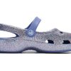 Crocs (PS) Outdoor Flat Heel Shiny Sports Blue σανδάλια 206370-434 Crocs (PS) Outdoor Flat Heel Shiny Sports Blue σανδάλια 206370-434