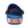 Crocs (PS) Small Crocs Mickey Cozy αντιολισθητικά αθλητικά μπλε σανδάλια 204992-4GX