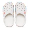 Crocs Rainbow Outdoor Beach Sports Big Boys Λευκά σανδάλια 207007-100 Crocs Rainbow Outdoor Beach Sports Big Boys Λευκά σανδάλια 207007-100