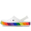 Σανδάλια Crocs Rainbow White 206361-94S