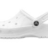 Crocs Ralen Clog Outdoor Flat Heel Sports Λευκά Σανδάλια 15907-100