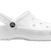 Crocs Ralen Clog Outdoor Flat Heel Sports Λευκά Σανδάλια 15907-100