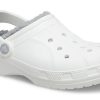 Crocs Ralen Outdoor Flat Heel Sports Unisex Λευκά σανδάλια 16244-11H