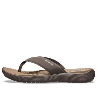 Σαγιονάρες Crocs Reviva “Brown Espresso” 205715-22Z