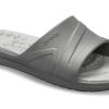Crocs Reviva Cozy αντιολισθητικές επίπεδες αθλητικές παντόφλες Unisex γκρι 205546-0DV Crocs Reviva Cozy αντιολισθητικές επίπεδες αθλητικές παντόφλες Unisex γκρι 205546-0DV