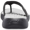 Crocs Reviva Flip-Flops Λευκό Μαύρο 205715-060