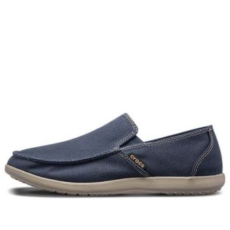 Crocs Santa Cruz Αντιολισθητικό αναπνεύσιμο αθλητικό παπούτσι Athleisure Casual Deep Blue 202972-4BM