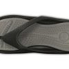 Crocs Soft Sole Cozy Flip-flops Unisex Μαύρο Γκρι 10024-05M