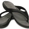 Crocs Soft Sole Cozy Flip-flops Unisex Μαύρο Γκρι 10024-05M