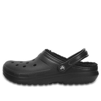 Crocs Stay Warm Ανθεκτικά στη φθορά Cozy Sports Unisex Μαύρα σανδάλια 204563-060