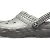 Crocs Ελαφρύ Αθλητικά Ανθεκτικά στη Φθορά Unisex Γκρι σανδάλια “Γκρι” 203591-0EX