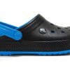 Crocs Ανθεκτικά στη φθορά ελαφριά, άνετα αθλητικά Unisex Μαύρα μπλε σανδάλια “Black Blue” 205237-49S