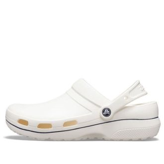 Crocs Αντιολισθητικά Αθλητικά Unisex Λευκά Μαύρα Σανδάλια “White Black” 205883-126