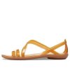 Χρυσά σανδάλια Crocs (WMNS) 204915-276