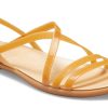 Χρυσά σανδάλια Crocs (WMNS) 204915-276