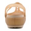 Σανδάλια Crocs (WMNS) Χρυσό Χρώμα 204939-277