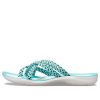 Πλεκτές σαγιονάρες Crocs (WMNS) Μπλε Λευκό 205728-4DY