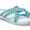 Πλεκτές σαγιονάρες Crocs (WMNS) Μπλε Λευκό 205728-4DY