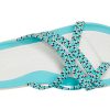Πλεκτές σαγιονάρες Crocs (WMNS) Μπλε Λευκό 205728-4DY