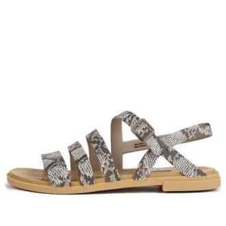 Crocs (WMNS) Μινιμαλιστικά Σανδάλια Μανιτάρι “Γκρι” 206107-15W