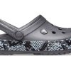 Crocs (WMNS) Σανδάλια με μοτίβο φιδιού γραφίτη μαύρα 206380-02W