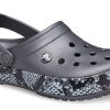 Crocs (WMNS) Σανδάλια με μοτίβο φιδιού γραφίτη μαύρα 206380-02W