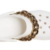 Crocs (WMNS) Ρετρό Αλυσίδα Λευκό Χρυσό Σανδάλια “Λευκό Χρυσό” 206662-19B