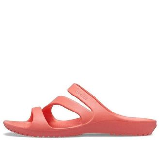 Crocs (WMNS) Πορτοκαλί Κόκκινες Παντόφλες 206756-6SL