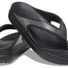 Μαύρες παντόφλες χοντρή σόλα Crocs (WMNS) 206919-001