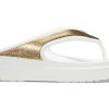 Crocs (WMNS) Παντόφλες χοντρή σόλα από λευκόχρυσο “Λευκόχρυσο” 206919-100