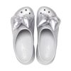 Crocs (WMNS) Τσόκαρα Σειρήνα Μεταλλικό Φιόγκο “Ασημί” 210050-0P1