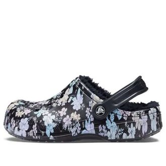 Crocs (WMNS) Τσόκαρα με επένδυση Baya “Black White” 205975-0CV