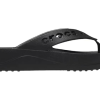Crocs (WMNS) Πλατφόρμα Baya Cut Out Detail Flip Flops “Black” 208395-001